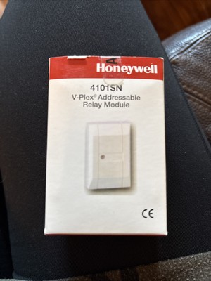 Honeywell 4101SN V-Plex Addressable Single Output Relay Module NEW ...