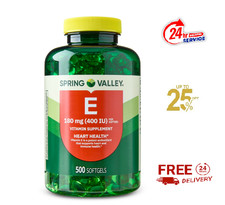 Spring Valley Vitamin E 180 mg (400 IU) Dieta...