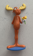 Bullwinkle J. Moose Action Figure Cartoon Collectible Rocky & Bullwinkle Ashten