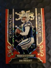 Dak Prescott 2023 Panini Rookies & Stars - Crusade Red Velocity Prizm #CR-9 