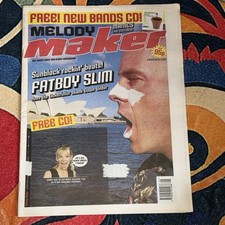 FATBOY SLIM MELODY MAKER MAGAZINE 6 FEB 1999 - NORMAN COOK COVER + FEATURE INSID