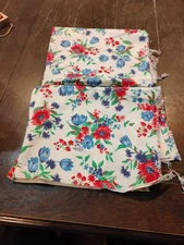 VINTAGE EMPIRE FABRIC 2 PIECES 74X44 EACH Lot#1 F6