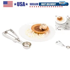 Met Lux 0.7 Ounce Gelato Scoop 1 Ambidextrous Ice Cream Scoop - Built-In Blad...