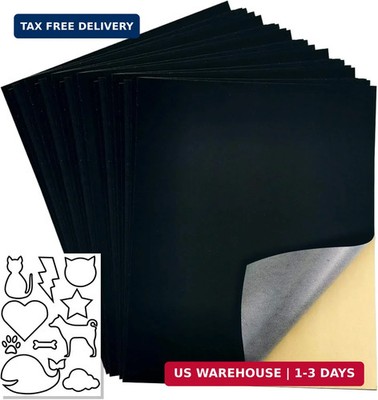 20 Pcs Self Adhesive Velvet Sheet，Self Adhesive Flocked Fabric for Jewelry Drawe