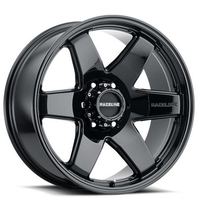 Raceline Wheels 942B Addict 16x8 Gloss Black (4pcs) A2
