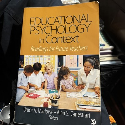 Educational Psychology in Context: Readings for Future Teachers