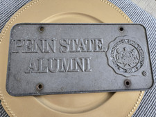 Metal Penn State Alumni License Plate - Nittany Lions PENN State University