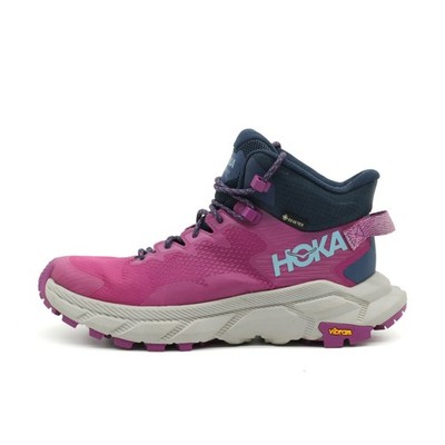 Hoka One Damen Trail Code GTX Wanderschuhe Pink/Lila Atmungsaktiv, Vibram EU 38 