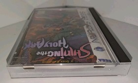 Shining the Holy Ark Sega Saturn Complete In Box CIB Authentic RPG Manual Damage