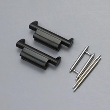 For Casio G-SHOCK DW5600 6900 Watch Adapter Black Silver 22mm Connector Metal