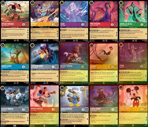 Disney Lorcana from 2022 Promo English MINT