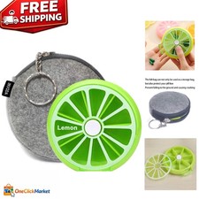 Durable 7-Compartment Pill Box Organizer - Travel-Friendly with Storage Bag