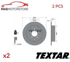 BREMSSCHEIBEN SATZ PAAR HINTEN TEXTAR 92294903 2PCS A NEU OE QUALITÄT