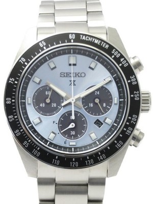 Seiko Prospex Speedtimer Solar Quarzuhr SBDL109 V192-0AH0 41mm blaues...