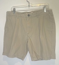 H&M LOGG Men s Khaki Chino Shorts Size 33 Bei...