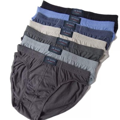 100% Cotton Men's Comfortable Underwear Briefs (Pkg of 5)