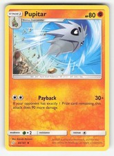 Pupitar 80/181 Uncommon Team Up Pokemon Lightly Played