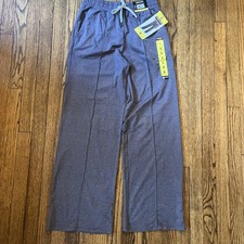 Kirkland Signature Women's Lightweight Pintuck Pant, Purple Size Small - NWT