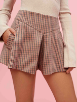 Maje Shorts Mehrfarbig Strick Gr. 40 FR / L Damen Kurze Hose Wolle MFPSH00410