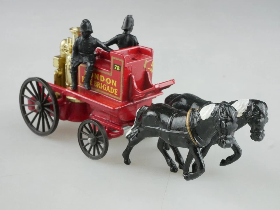 Y-04-2 Shand Mason Horse Drawn Fire Engine - 44737 Matchbox MoY Yesteryear - Bild 3 von 4