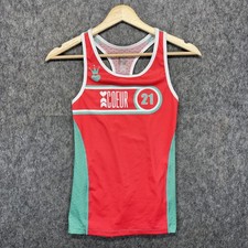 COEUR Triathlon Tank Top Shirt Women's Small Sleeveless Train Run Cycling Pink