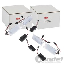 2x NTY LED KENNZEICHENLEUCHTE passend für ALFA ROMEO MITO FIAT BRAVO GRANDE