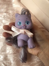 Vintage My Little Pretty Kitty Purple Bee Zizi 1989 Mattel