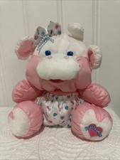 Vintage Puffalump 1999 Pink Care for Me COW Fisher-Price