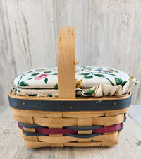 Longaberger 1991 Easter Basket Liner Protecto...