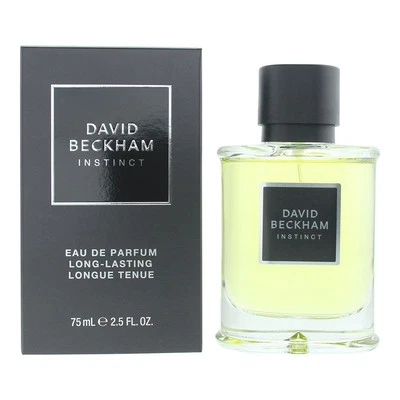 David Beckham Instinct Long-Lasting Eau De Parfum 75ml Spray for Him