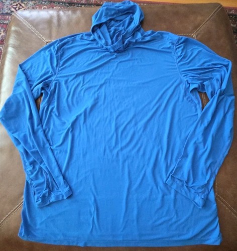 Felpa con cappuccio pullover leggero blu Mountain Hardwear uomo XL