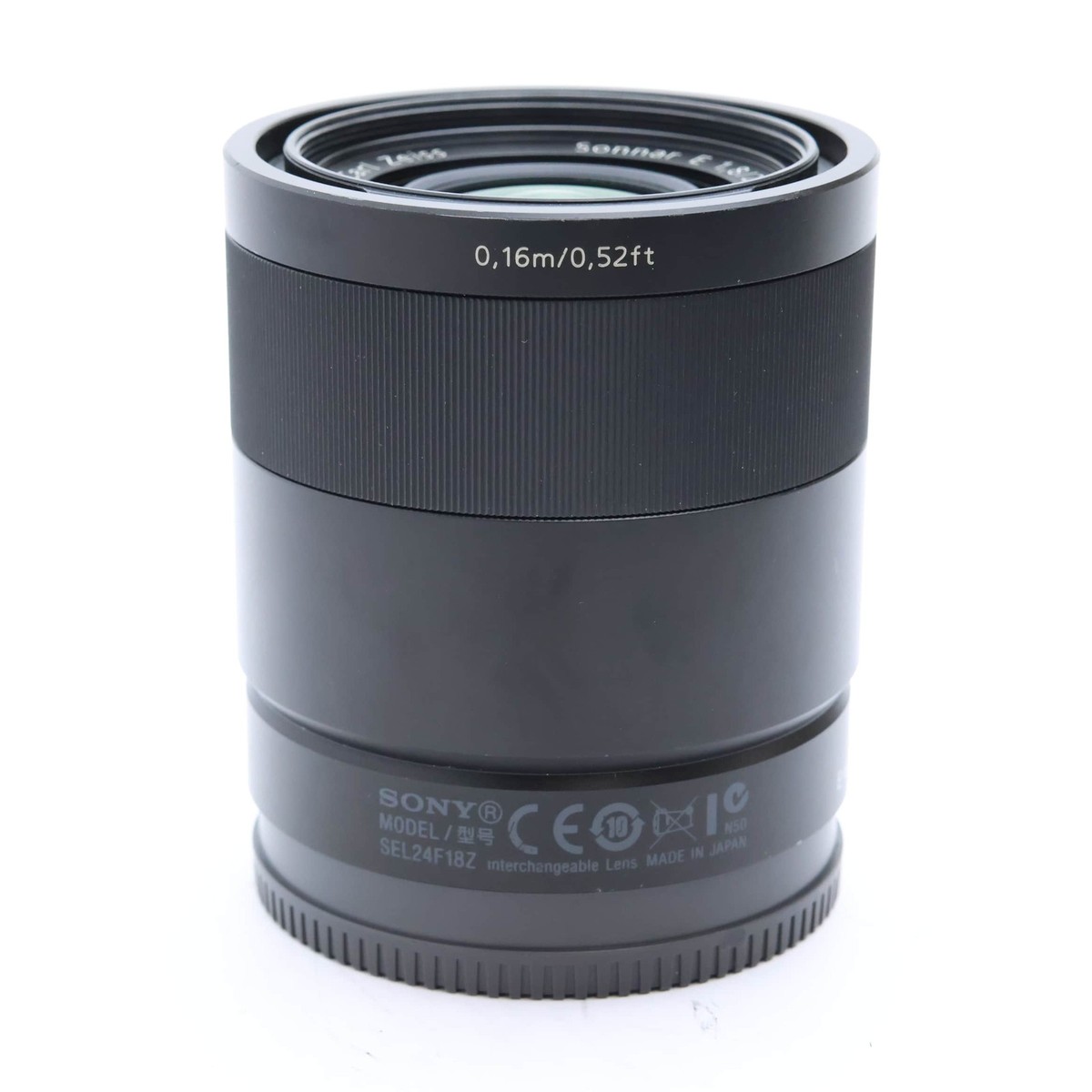 SONY [純正] ZEISS Sonnar T* E 24mm F1.8 ZA Amazon.com : Sony Carl ZEISS Sonnar T E 24mm F1.8 ZA E-Mount