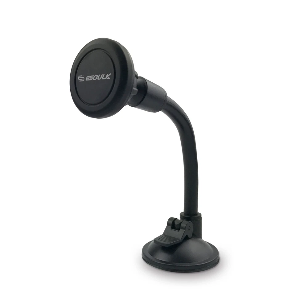 Esoulk Car Dashboard Mount Long Magnetic Phone Holder Universal 360° Mounting - Image 2 of 4