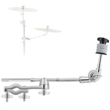 RANMING Drum Set Mounting Clamp Cymbal Stand Extension Arm L-Shaped Cymbal Clamp