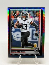2025 Panini Donruss Optic Christian Kirk #129 HOLO Prizm Houston Texans