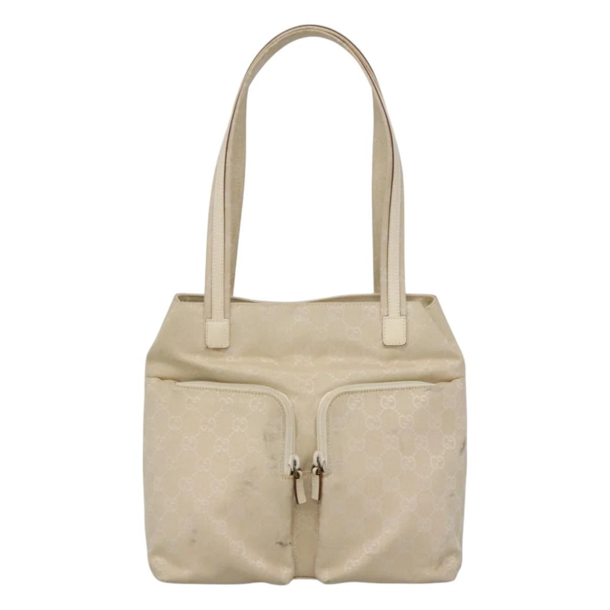 Sac bandoulière Gucci Gg toile beige toile authentique