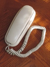 General Electric G.E. Model 29255 White Corded Telephone - USED