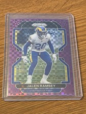 2021 Panini Prizm - Purple Power Prizm #71 Jalen Ramsey /49
