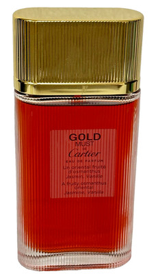 GOLD MUST De Cartier Women Perfume 3.3 OZ EDP Spray New Without Box