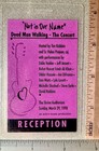 Dead Man Walking The Concert Laminate. Eddie Vedder Jeff Ament Tom Waits — photo 3