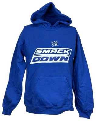 Friday Night Smackdown Blue Pullover Hoody Sweatshirt