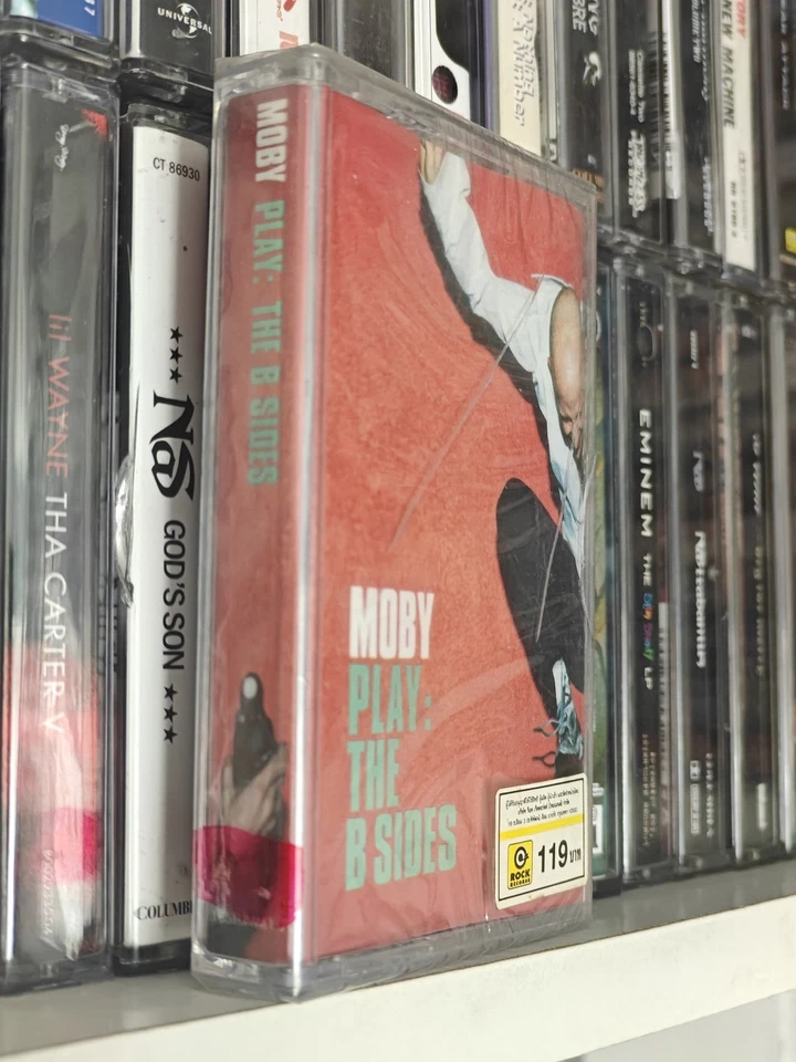 Moby The B Sides FACTORY SEALED cassette album ** Reference Images - Image 3 of 4