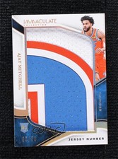 2024-25 Panini Immaculate Jersey Number 35/50 Ajay Mitchell Jumbo Patch 1d59