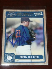 (1) DANNY HULTZEN Signed 2011 Playoff Contenders Card AUTO Mariners Autograph