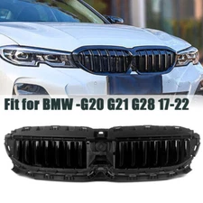 US Front Upper Radiator Grille Active Air Shutter For 2019-2022 BMW G20 G21 330i