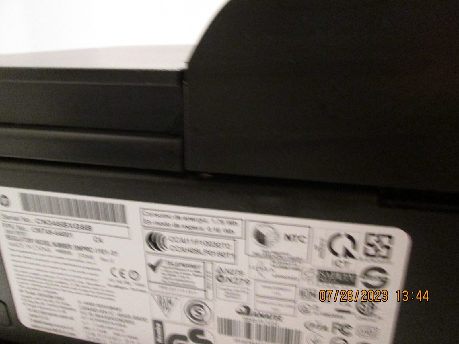 HP Officejet Pro 8600 AllInOne Inkjet Printer not plus New ink 13326