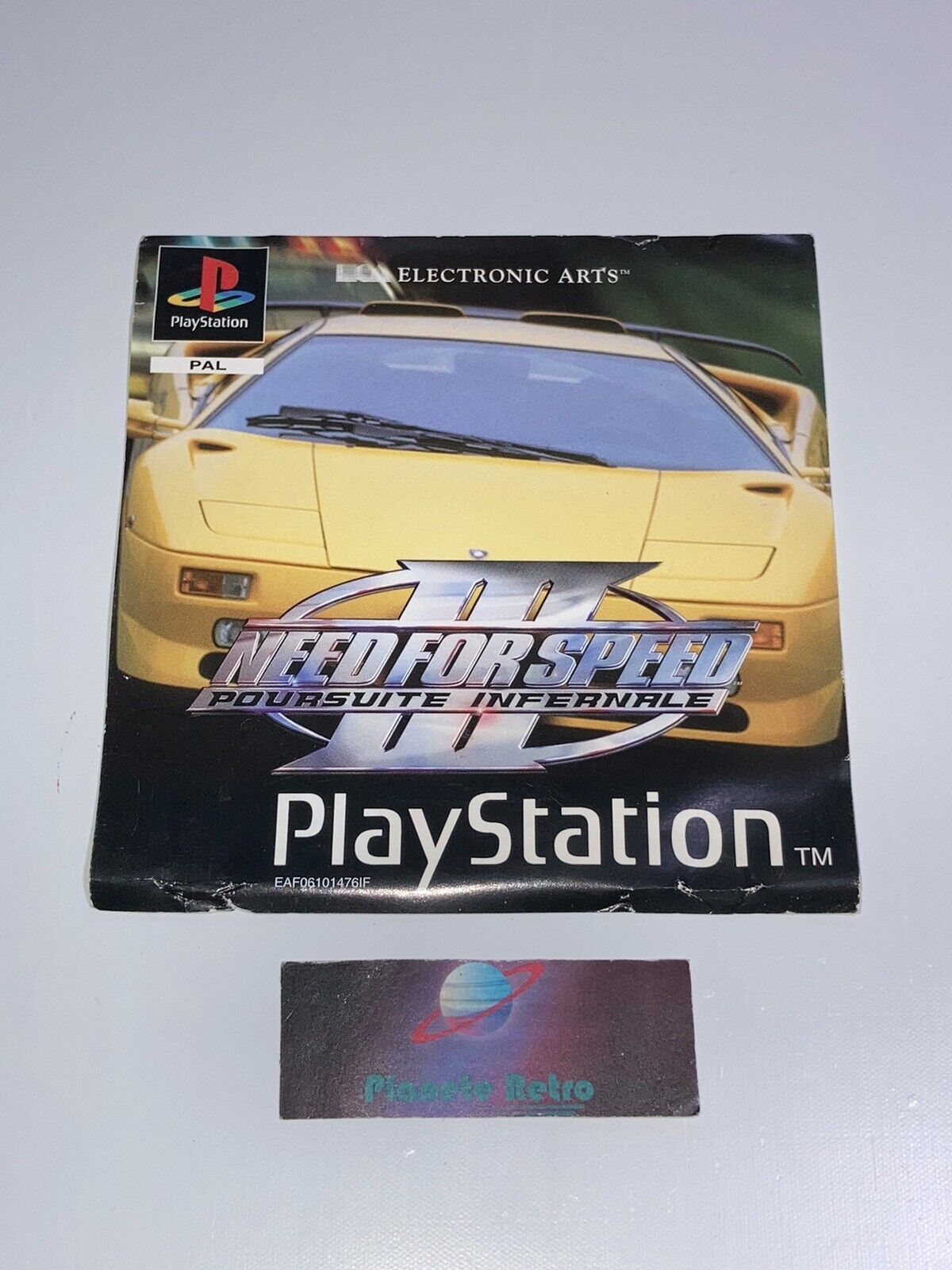 Jaquette Avant - Need For Speed III Poursuite Infernale PS1 Loose PlayStation