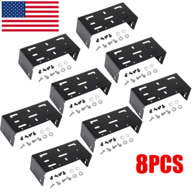8x Bracket Screws Set For Kenwood TK7180 TK7360 TK8180 TK8302 TK7160 NX700 NX800