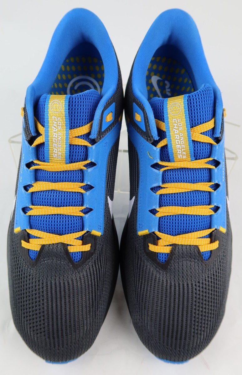 Nike X NFL Zoom Pegasus 40 LOS ANGELES CHARGERS Fits Mens  display picture 1