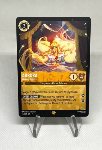 Lorcana - Aurora Waking Beauty - Regular Legendary 14/204 Archazia's Island NM